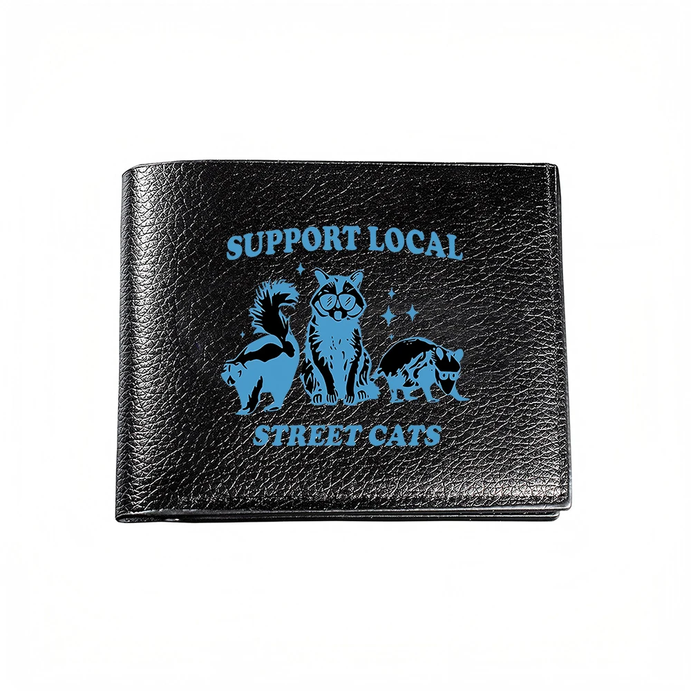 Street Fashion Photo - Portefeuille pour homme imprimé avec motif