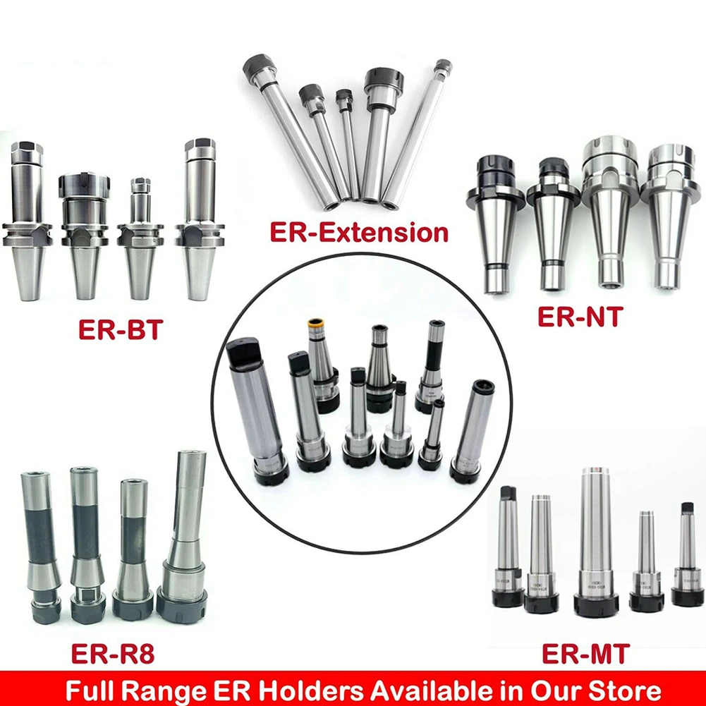 

Высококачественная зажимная гайка ER, гайка 0,005 мм, зажимная гайка A/M/UM, гайка с ЧПУ, высокоточный патрон, фрезерный патрон
