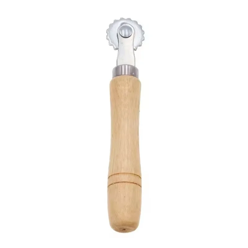 1/2 pc Wooden Handle Stainless Steel Spur Wire Wheel Embed Embedder Bee Hive Beekeeper Beekeeping Equipment Tool