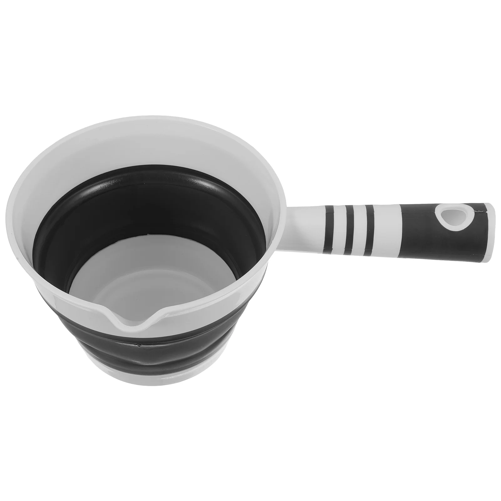 

Body Wash Plastic Water Scoop Kitchen Foldable Spoon Bath Dipper Grey Portable Ladle Child