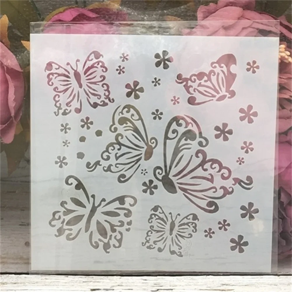 Owl Bird Dragon Octopus DIY Layering Stencil Template