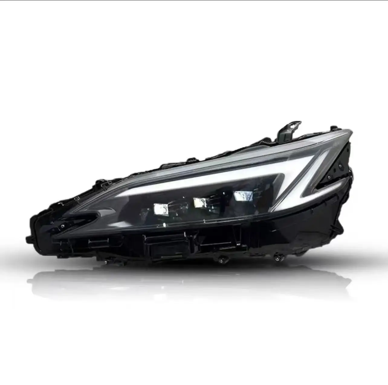 for Lexus ES18-25 three front headlight assembly LED matrix suitable for ES200/300H, supports low-end to high-end
