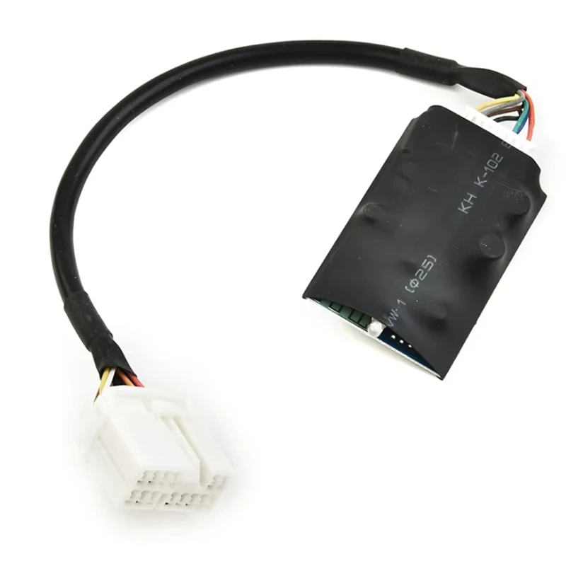 FFYY-بلوتوث LCD مهايئ لشاشة الموسيقى Aux وحدة ل Accord DC 12V راديو ستيريو Aux مهائي كابلات