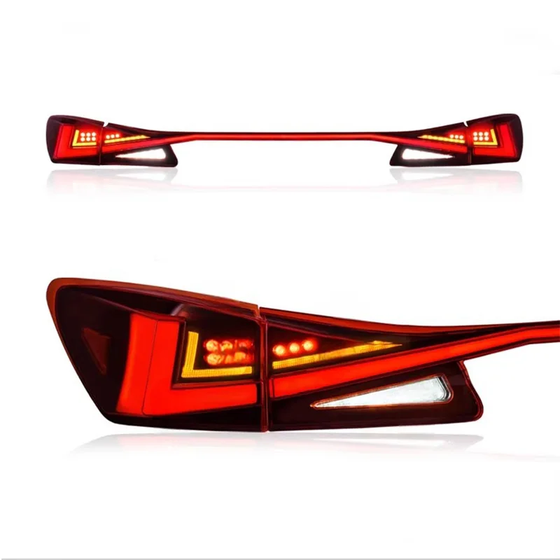 

For IS250 Taillights Rear Light 2006-2012 IS200 300 Taillamp Upgrade Rear Stop Brake Lamp LED Tail Light Assembly