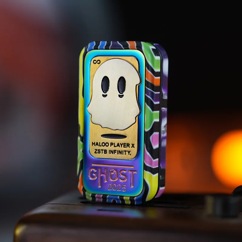 

Ha Lu Player Механический Металлический Маленький Призрак EDC Ультра Длинный Абзац Рука Чувство Плотный Палец Картка Декомпрессионная Игрушка