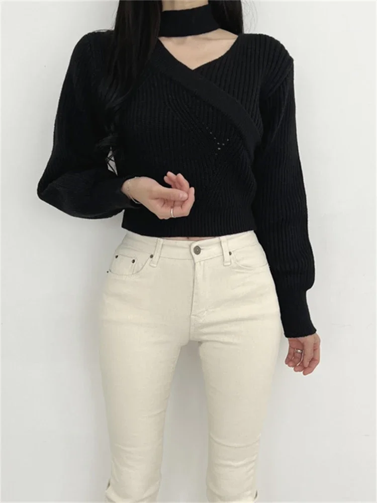 

Sweater Women Winter Pullover Girls Sweater Oversize Knitting Tops Vintage Long Sleeve Fall Female Knitted Outerwear Warm Pull