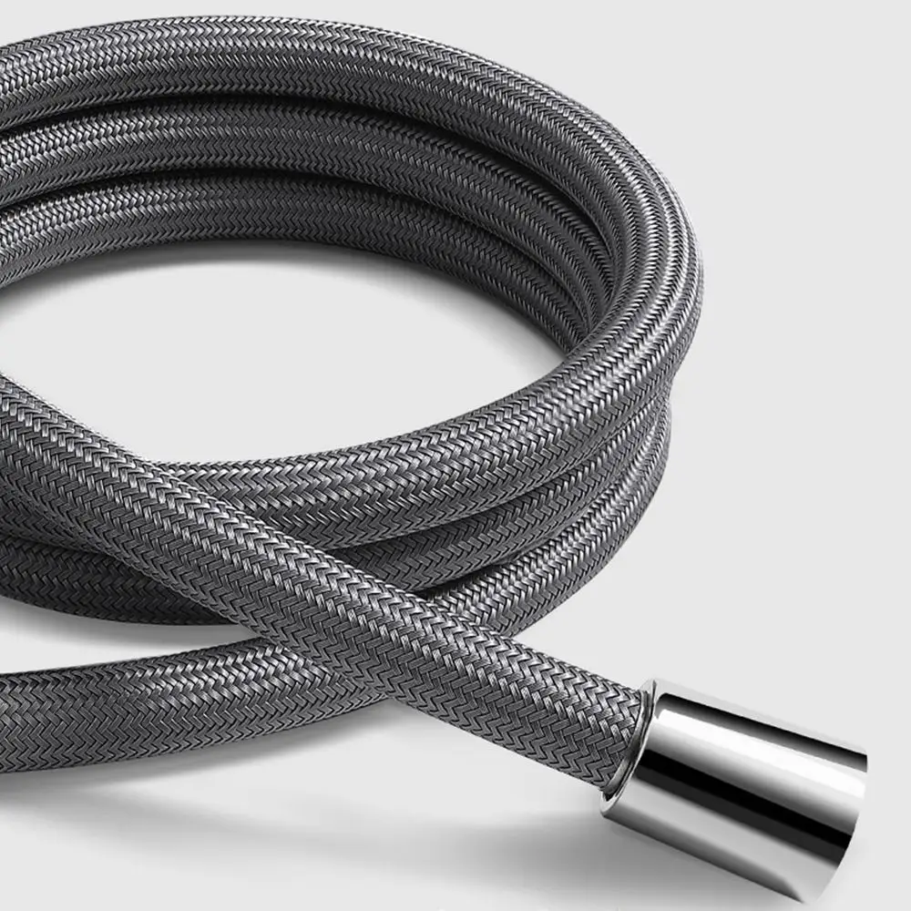 1.5/2.0 Meter Bathroom Nylon High Pressure Flexible Smooth Shower Hose Flexible Handheld Anti Winding GI/2 Universal Pipe Tube