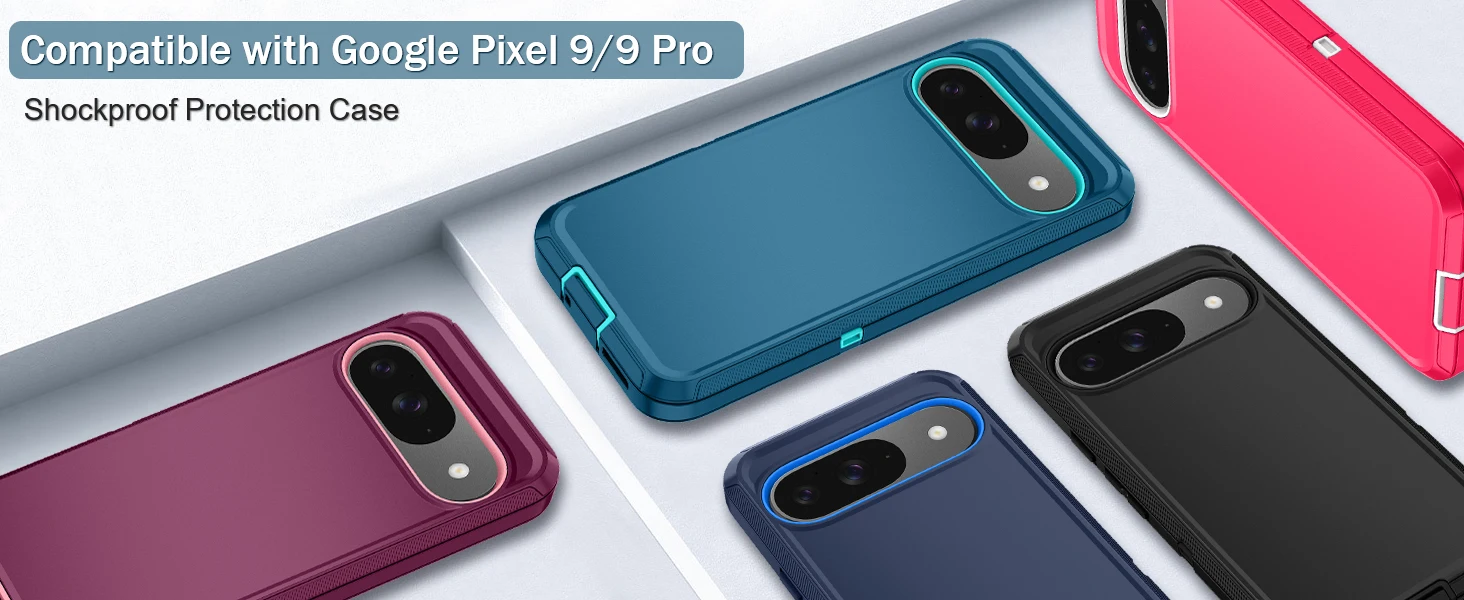 3-in-1 OTT Hochleistungs-Militär-Schutzhülle für Google Pixel 11 10 9 8 Pro XL 10A 9A 8A Stoßfeste Schutzhülle Funda – Detail 2