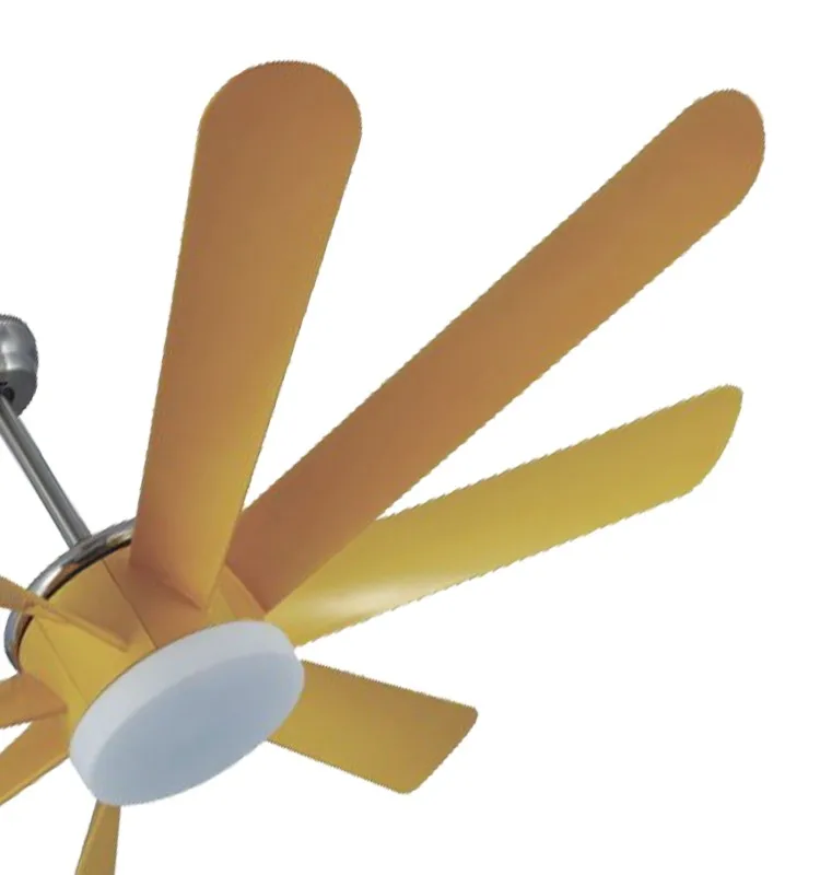 Industrial Ceiling Fan with LED Light  Remote Control Switch Low Power Consumption Big Fan
