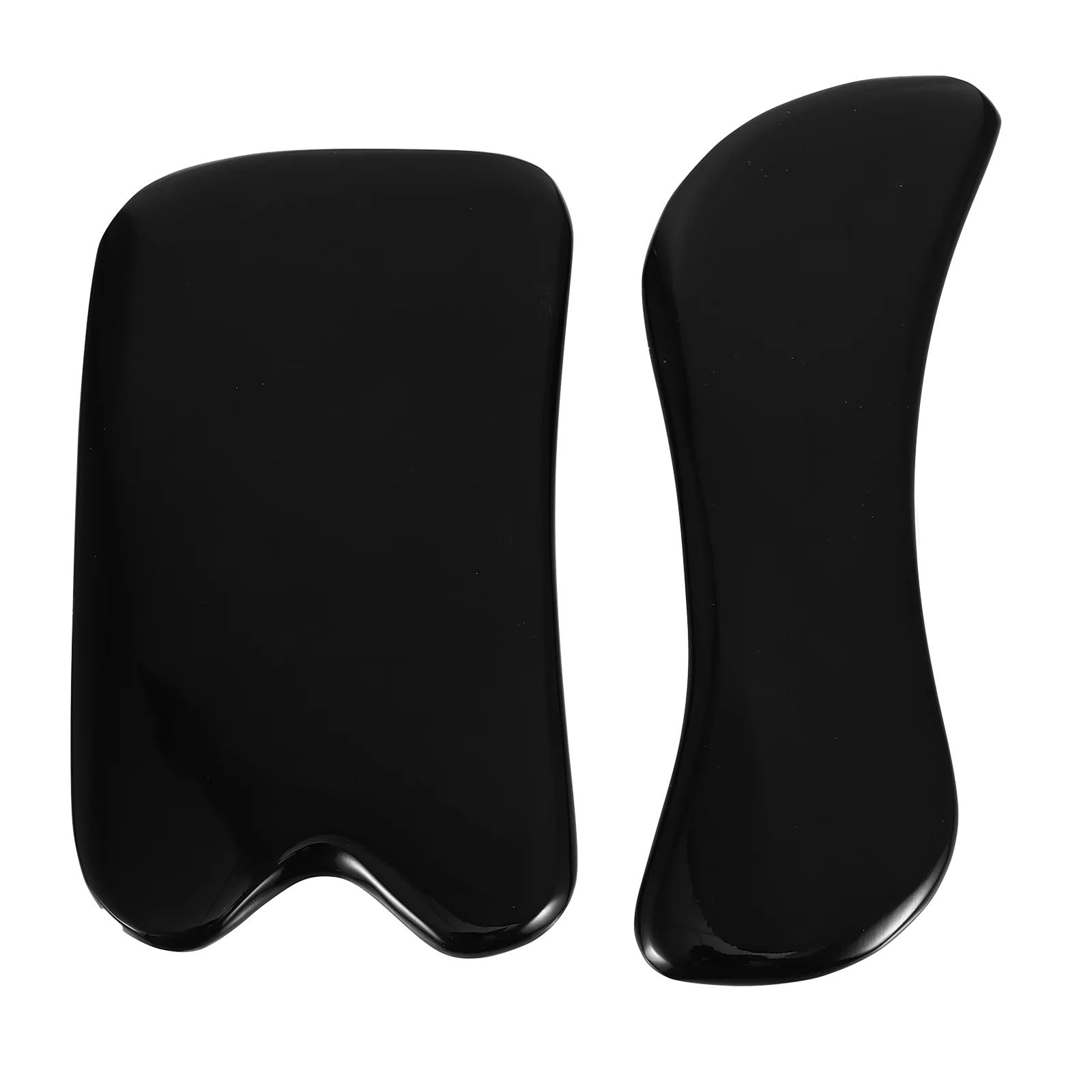 

Gua Sha Scraping Plate Board The Tools Body Massager Massaging Black Buffalo Horn Pain Relief Scraper