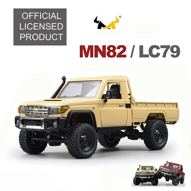 1:12 MN Model MN82 RC Car 2.4G RTR Version 4WD 280 Motor Proportional Off-Road Remote Control Crawler Toys For Boys Gifts