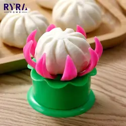 Kitchen DIY Bun Pie Mold Manual Dumpling Maker Steamed Stuffed Chinese Baozi Mold Baking Pastry Tool Kitchen Gadgets Bakeware