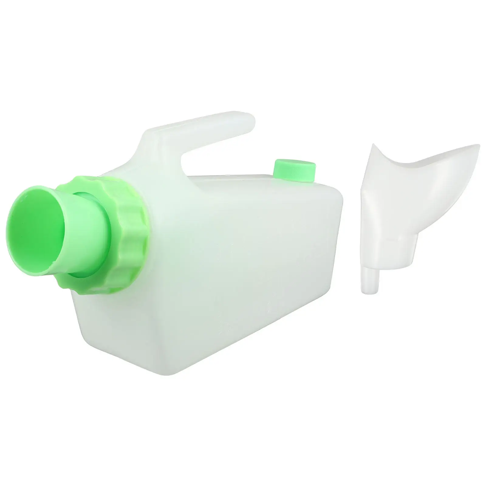 

1Pcs White Universal Urinal Portable Thickened ABS Large Capacity Practical Urinal Bottle for Patients Urine Barrel