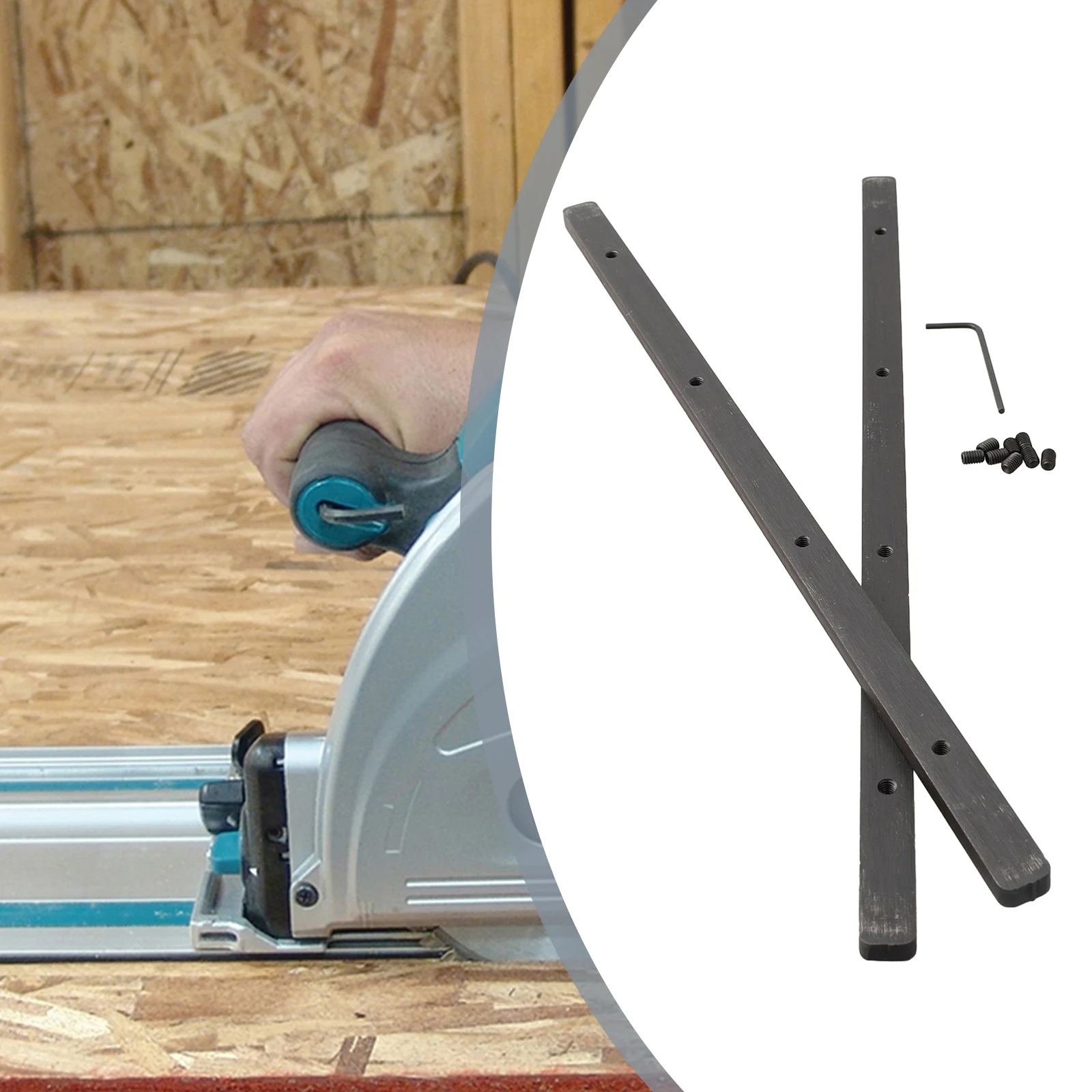 P45777 Joining Bar Connector Set for SP6000  Easy to Install  Compatible with Guide Rails  Improve Cutting Precision  2 Sets