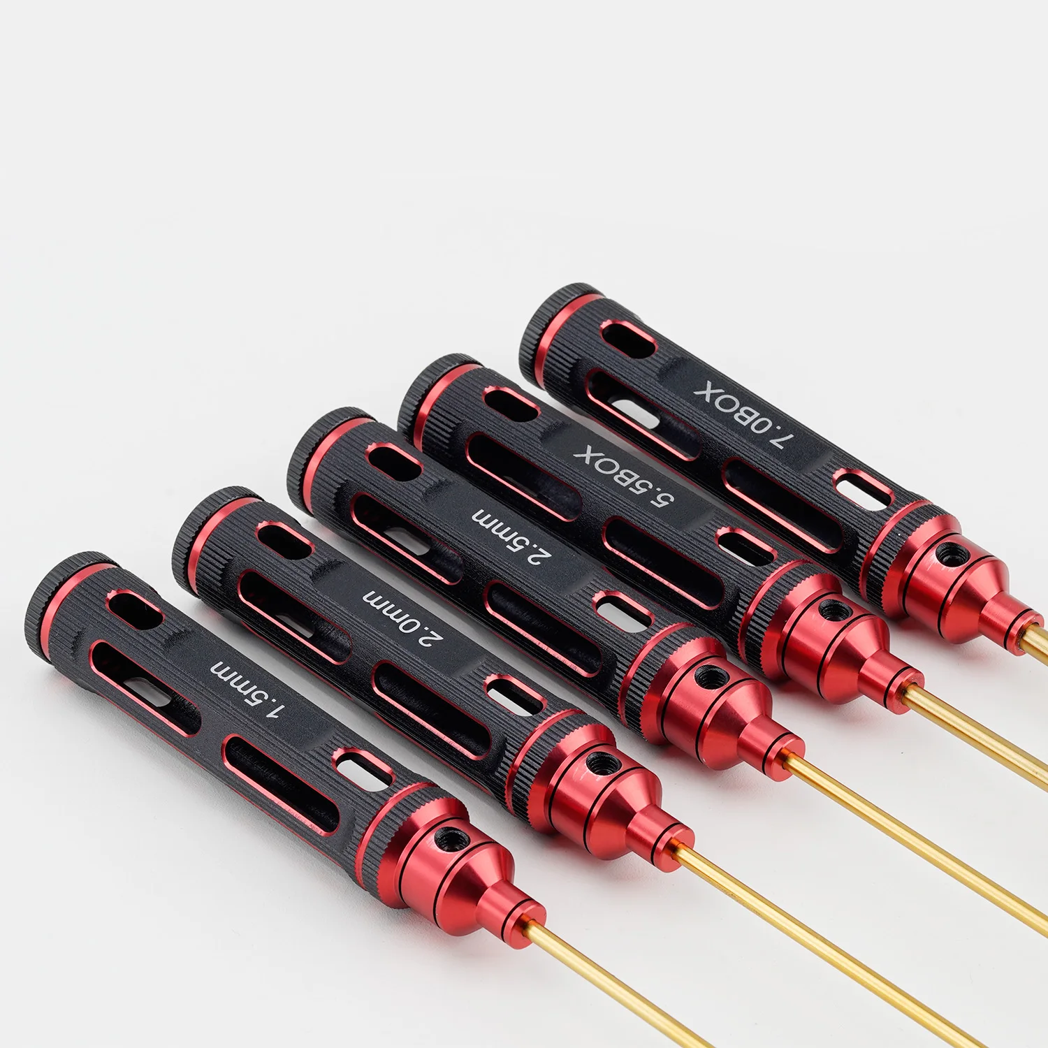 Lightweight Secondary Anodized Handle Custom Logo Color RC Tool Kit for RC Car Trucks