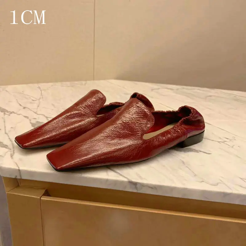 Wine 1CM Heel