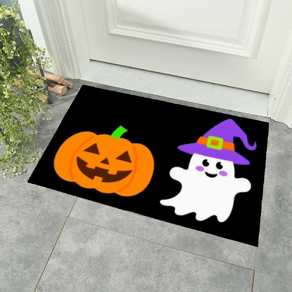 VIKAMA Diatom Mud Material - made Halloween - style Door Mats and Bathroom Mats are Both Waterproof, Slip - resistant and Anti -