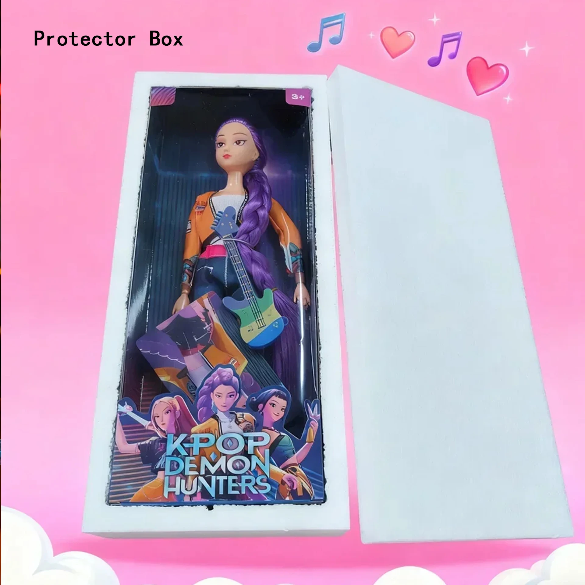 Best-Selling Highly Restored Character Vinyl Toy - 30cm Kpop Idol Demon Hunters Anime Doll (Rumi/Mira/Zoey) - Surprise Birthday