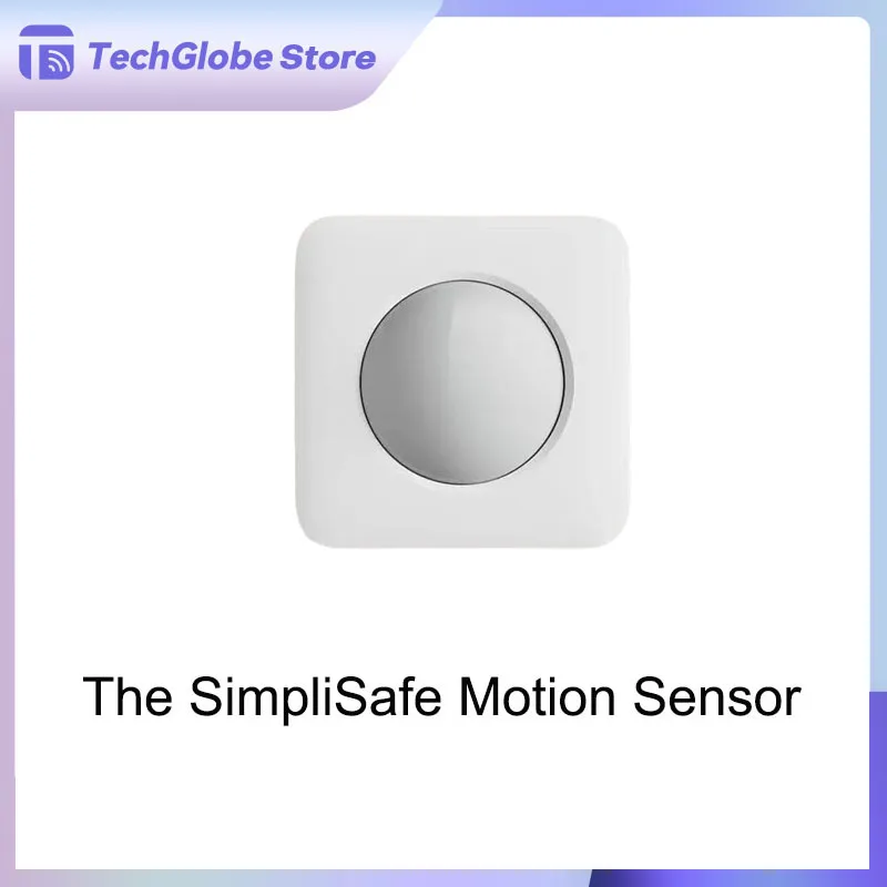 

SimpliSafe Home Security Motion Sensor - 35ft Coverage 90° View Pet Safe (60lbs) Fast Alerts U9K-MS3000 CA001