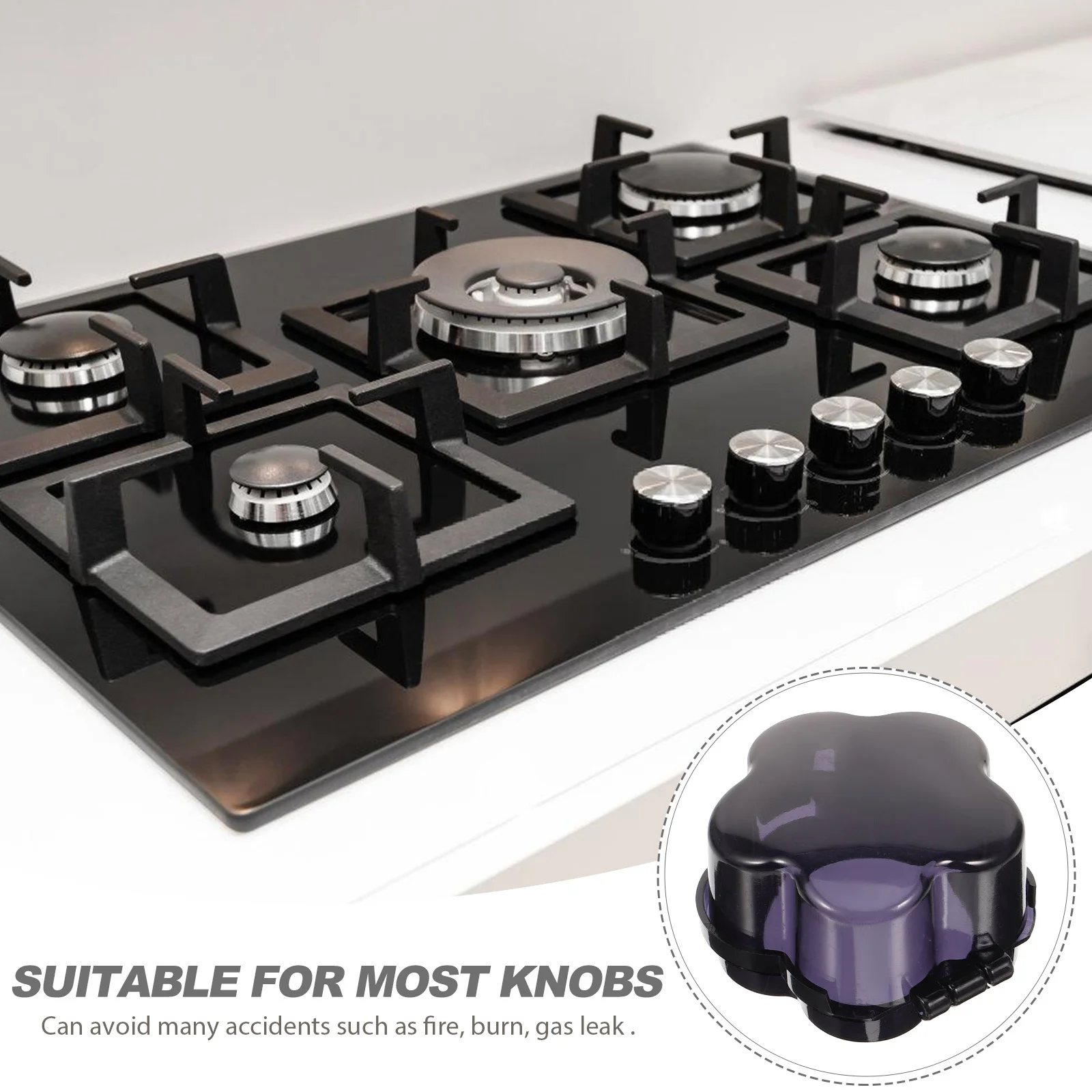 

4 шт., чехлы для ручек газовой плиты, безопасные для детей, пластиковые ручки управления плитой, защита от детей, защита для духовки, защита от детей, чехлы для дверных ручек