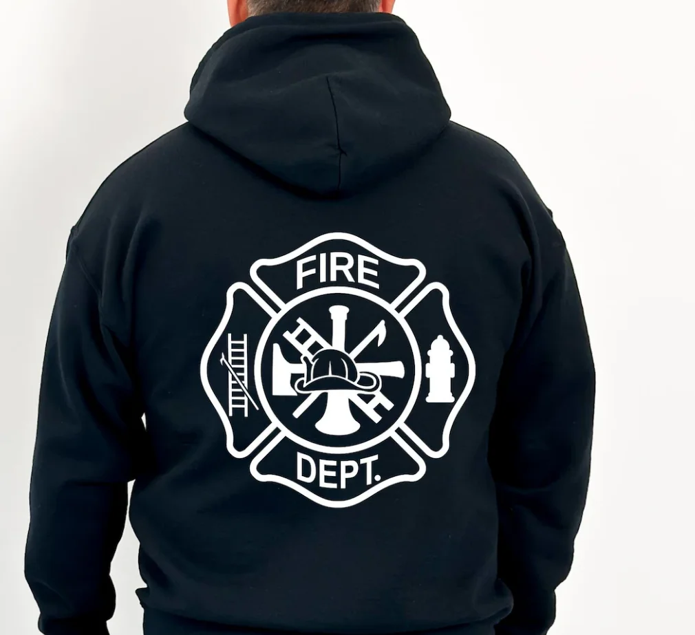 

Firefighter Fire Department Men Hoodie Autumn And Winter Sweatshirt