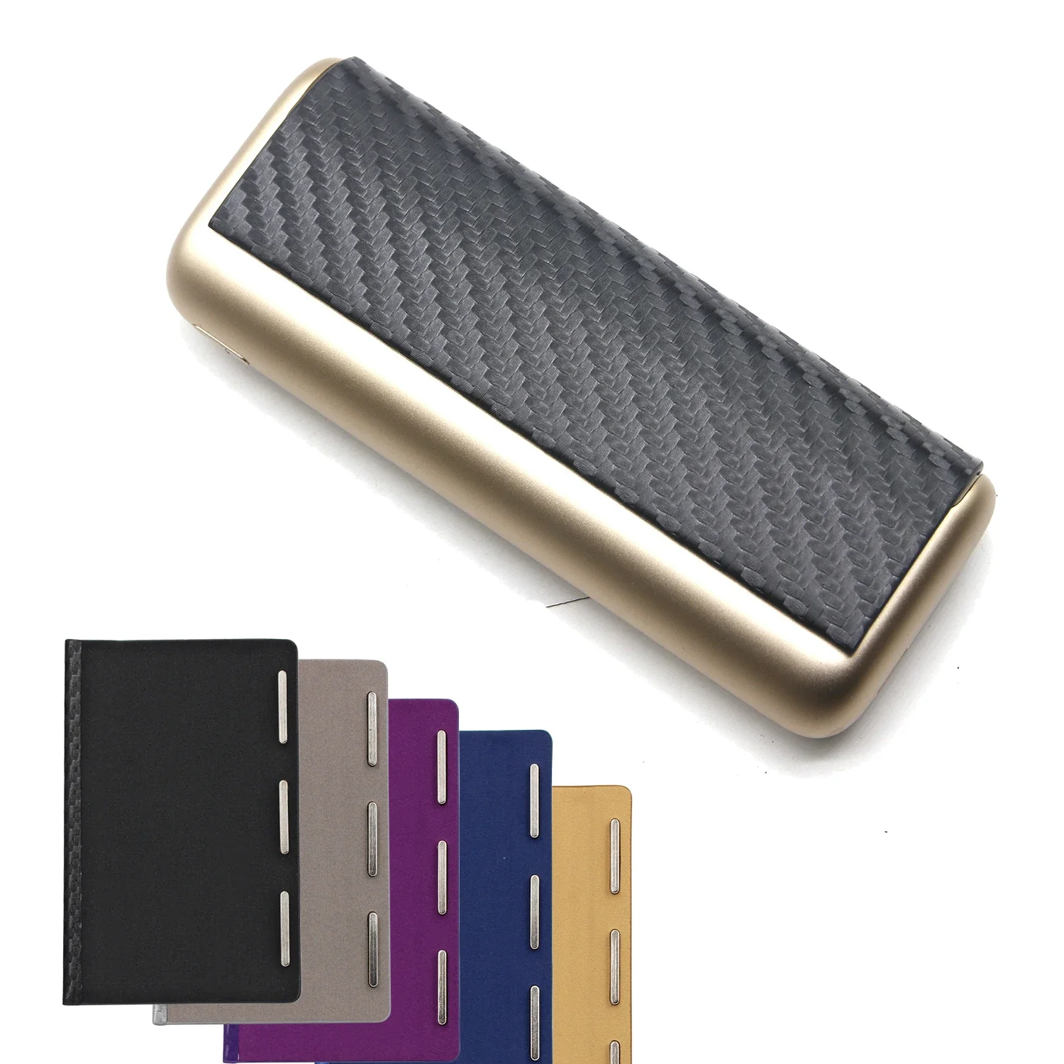 حافظة جلدية بسعر الجملة لهواتف IQOS ILUMA Prime حافظة ملحقات واقية PU مزودة بغطاء مغناطيسي 5 ألوان