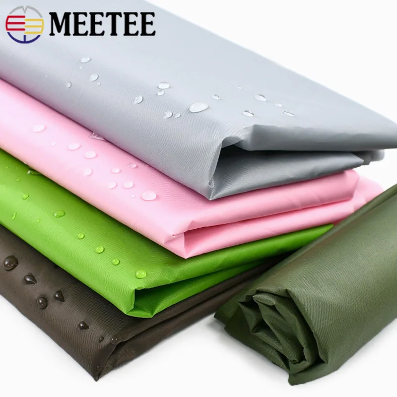 

100/200/300/500*150cm 190T Polyester Showerproof Fabric Coated Umbrella Raincoat Thin Waterproof Cloth Crafts Materials