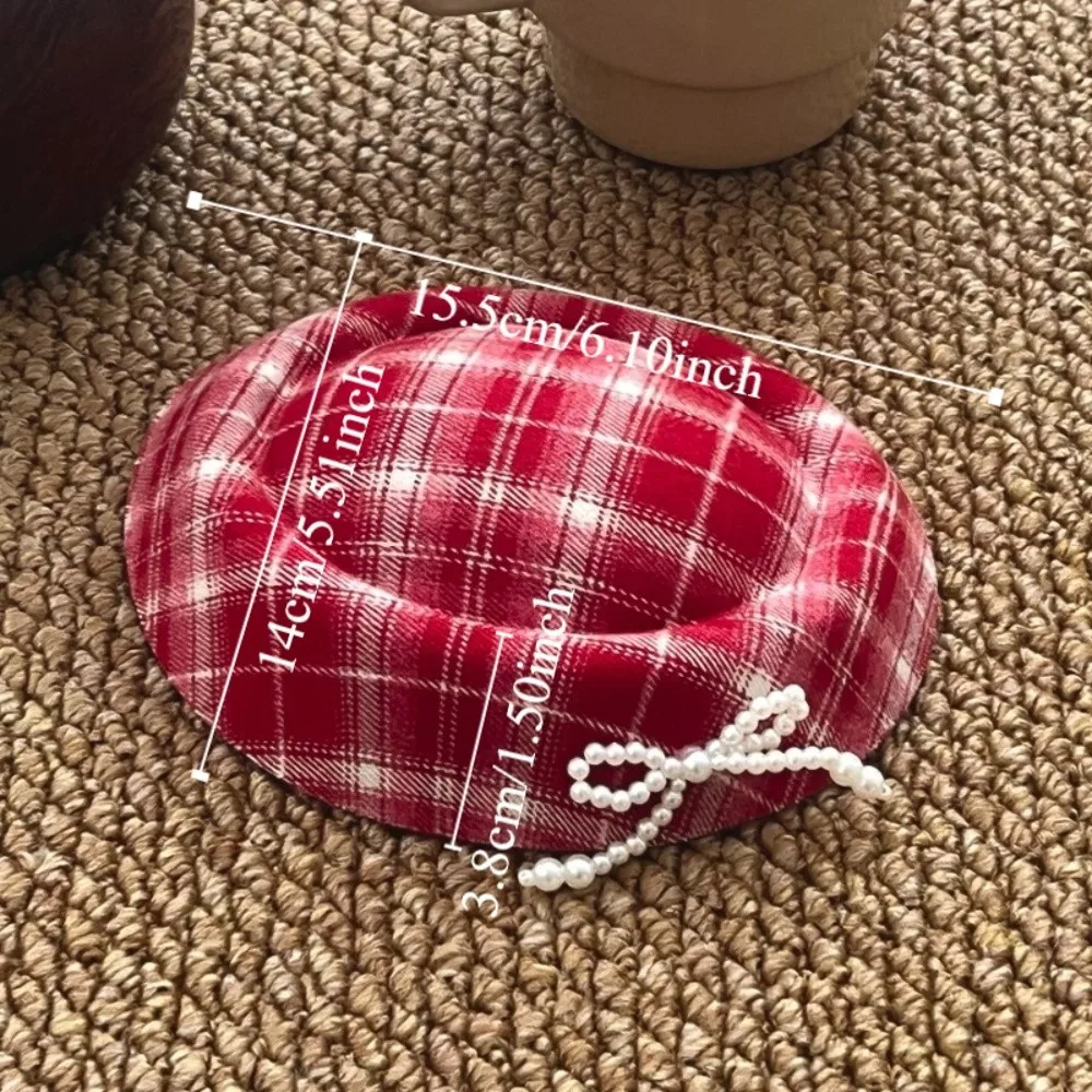 براقة قبعة فيدوراس قبعة مشبك شعر الأحمر بوم بوم الفاسناتور قبعة دبوس الشعر ندفة الثلج تألق زركونيا أفضل قبعة دبوس الشعر