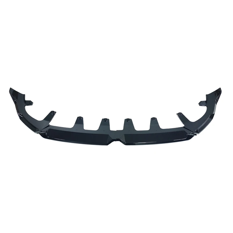 For Bmw X3 G45 M Sport 2024+MP Style High Quality ABS 4/Pcs Car Front Bmuper Lip Spoiler Glossy Black Carbon Fiber Look Body Kit
