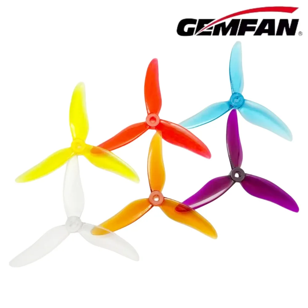 4PCS/2Pairs Gemfan Hurricane 51499 Props 5 Inch 3-Blade CW/CCW PC Propeller for RC Drone FPV Racing 2207 2306 Motor Nazgul5 LAL5