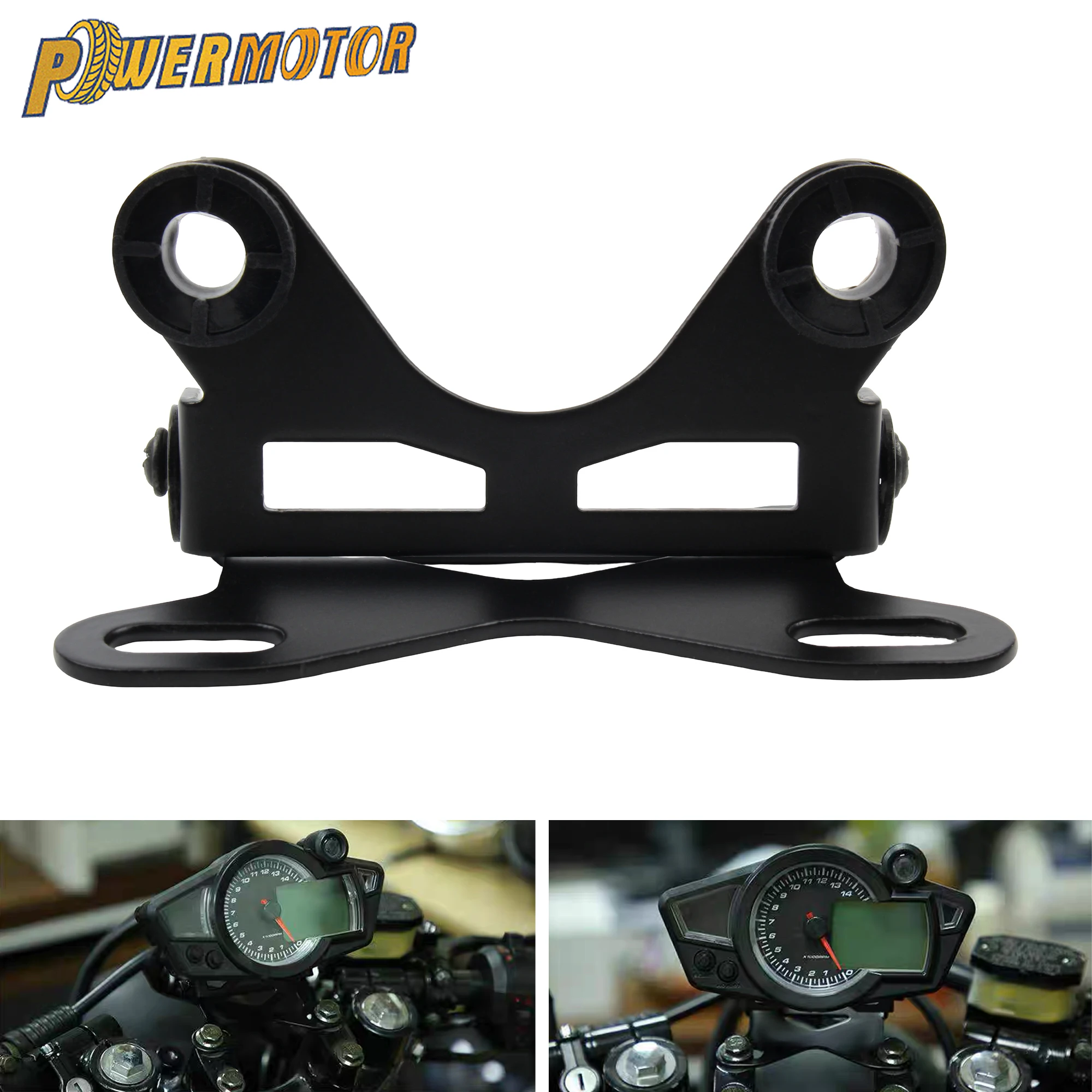 Motorcycle Instrument Panel Bracket Speedometer Odometer Tachometer Mounting Bracket Scooter Supermoto Iron SupportBase Modified