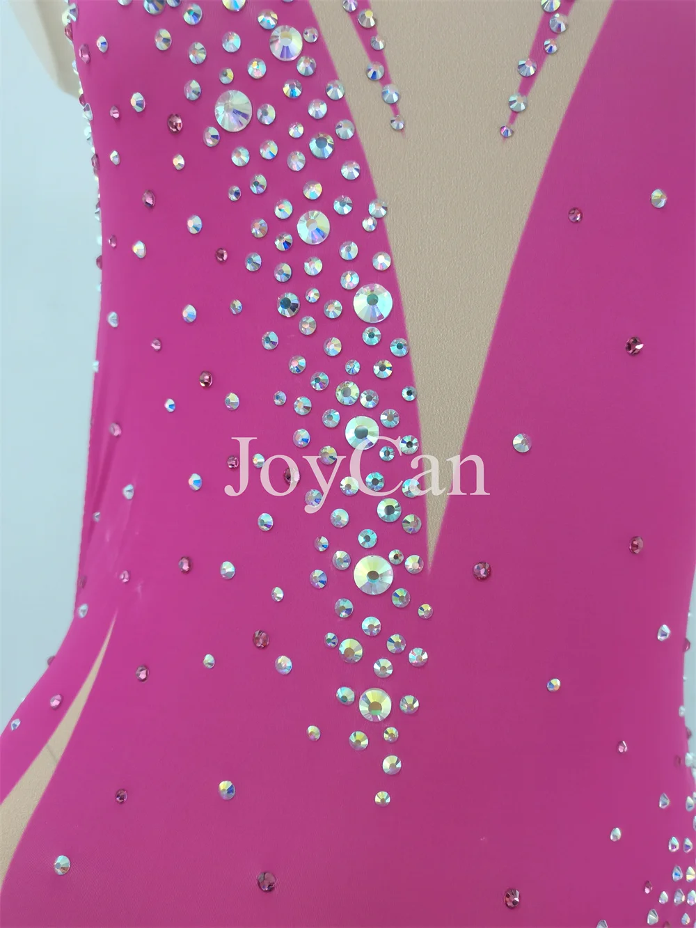 JoyCan-بذلات سباحة وردية متزامنة للفتيات والنساء ، ملابس سباحة للمنافسة