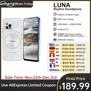 Unihertz-Luna-スマートフォン,Android 12, 8GB, 256GB, 108MP,暗視,リズム - AliExpress