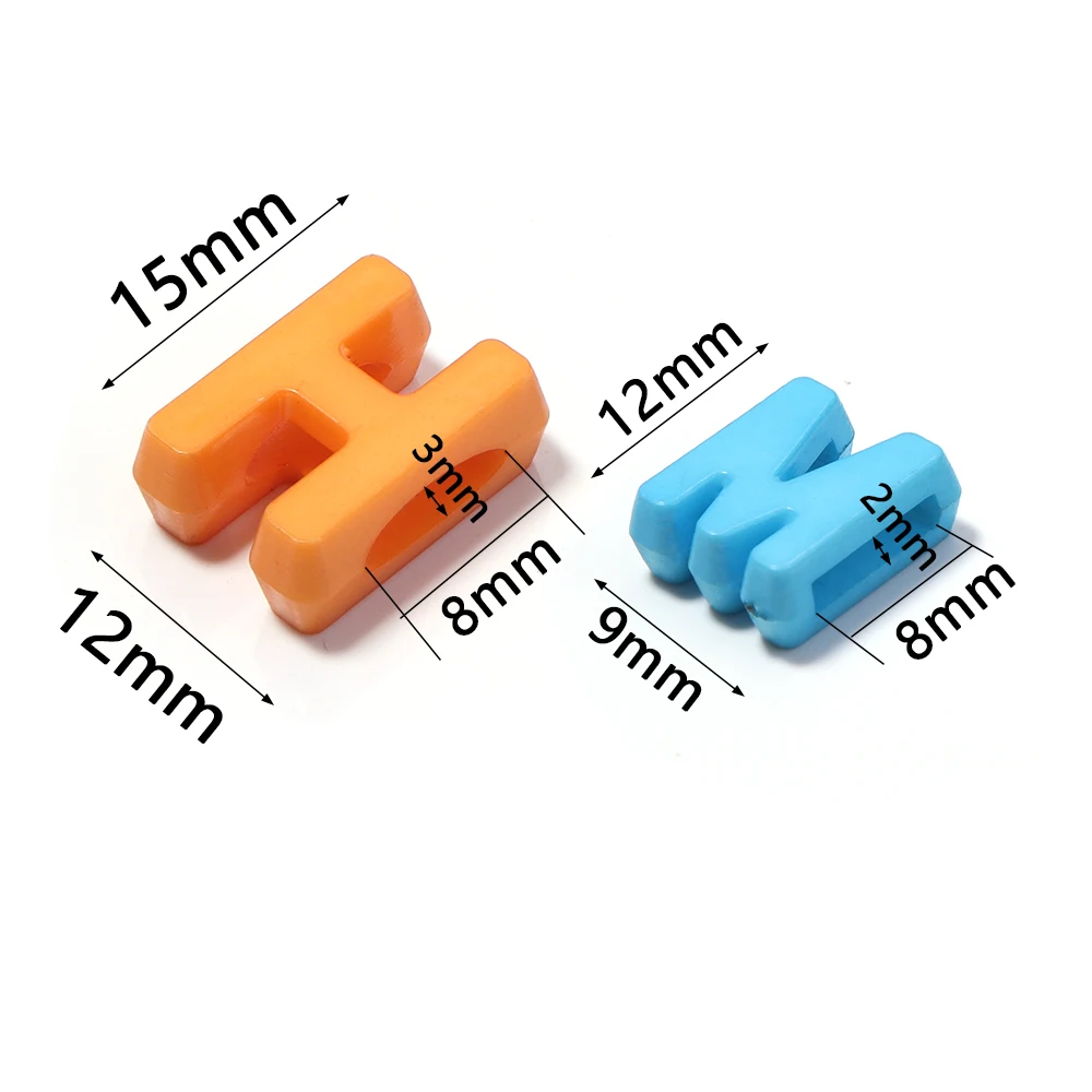 45g/lot Acrylic Alphabet Beads Colorful Mixed A-Z Letter Loose Spacer Beads For DIY Handmade Name Bracelet Necklace Wholesale view 2