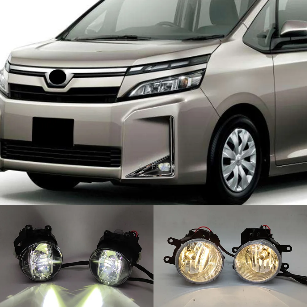 

For Toyota 18-20 VOXY fog lamp assembly, 80 series rear fog lamp set, LED front bumper lampshade frame