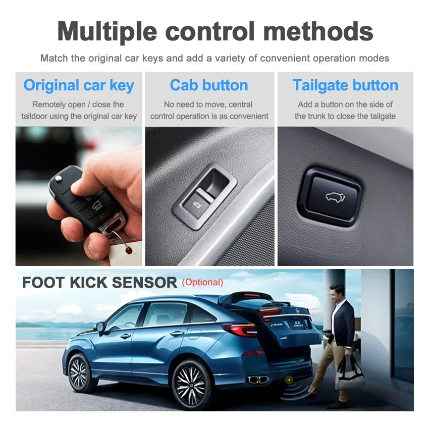 For Lexus ES 2018-2023 Control of the Trunk Electric Tailgate Car Accessories Automatic Trunk Opening Drift Drive Power Kit