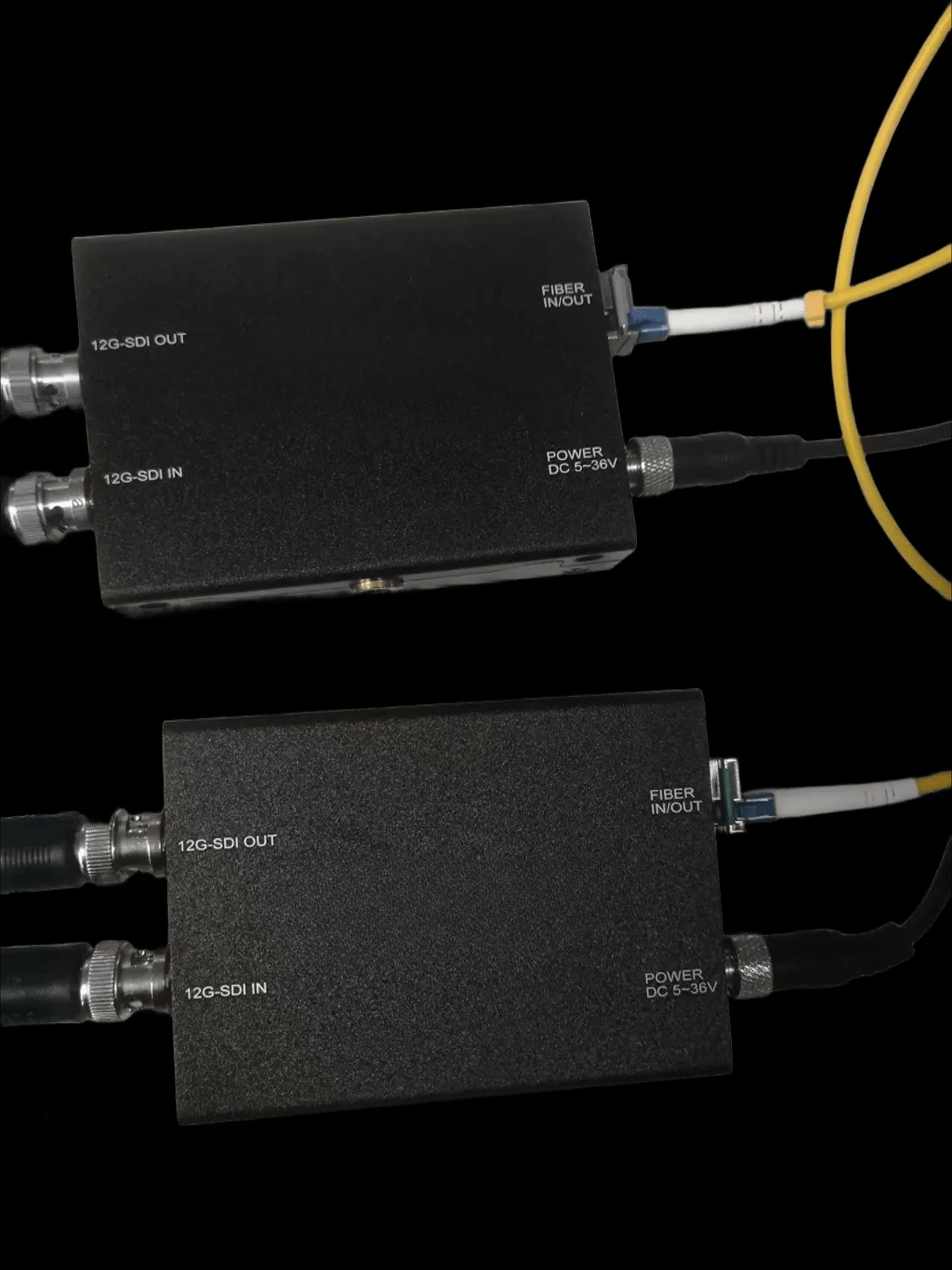 Bi Directional 12g Sdi Video Transceivers Over Fiber Optic