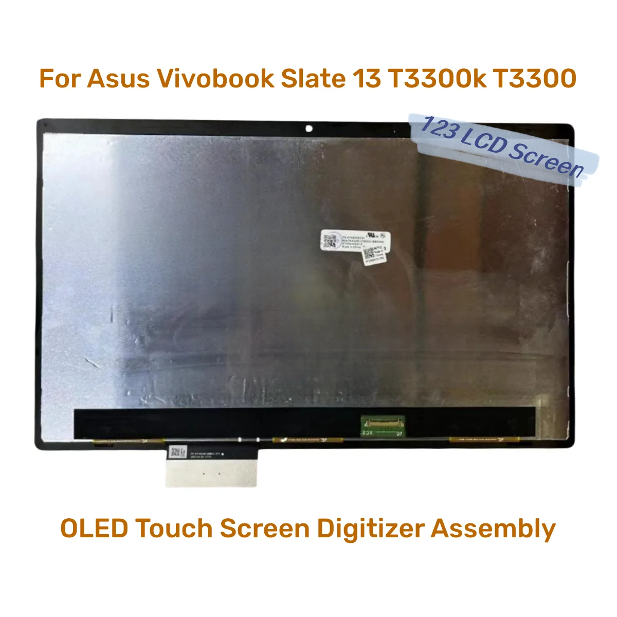 

13.3''LCD Display Touch Screen Digitizer Assembly Replacement ATNA33XC21 FHD 1920x1080 For Asus Vivobook Slate 13 T3300k T3300