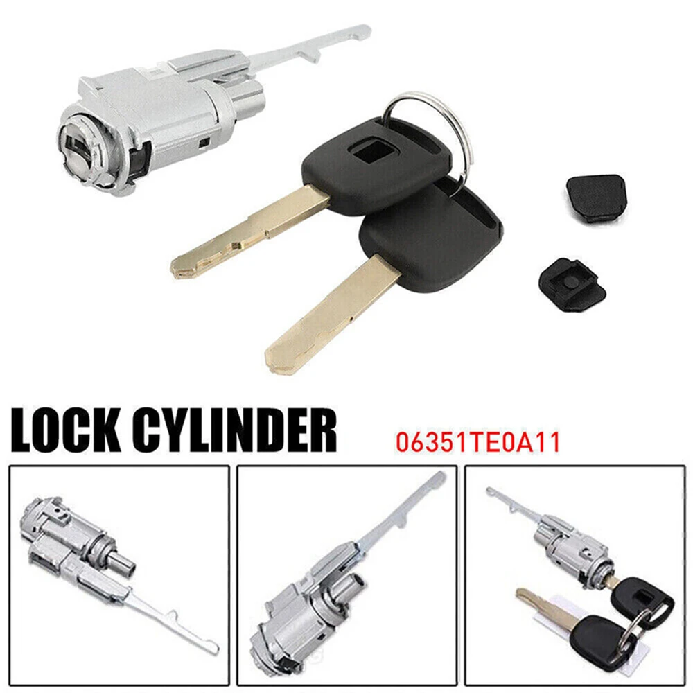 Car Ignition Switch Cylinder Lock 06351-TE0-A11 for Honda Accord CRV Fit for Civic 2003-2011 with 2 Keys