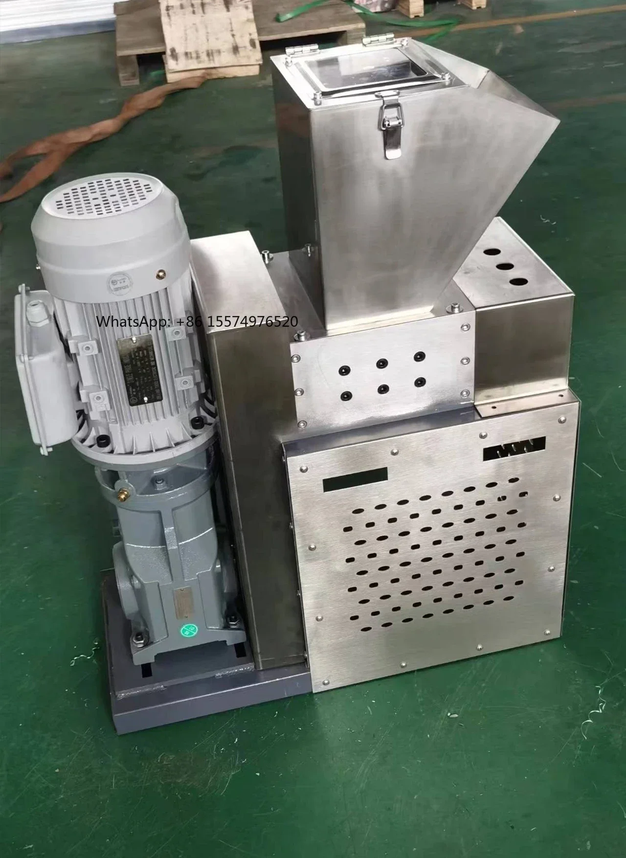 2026 S100 Mini Miniature Shredder Dual-Axis 220V Plastic Waste Environmental Protection Recycling Laboratory Mute
