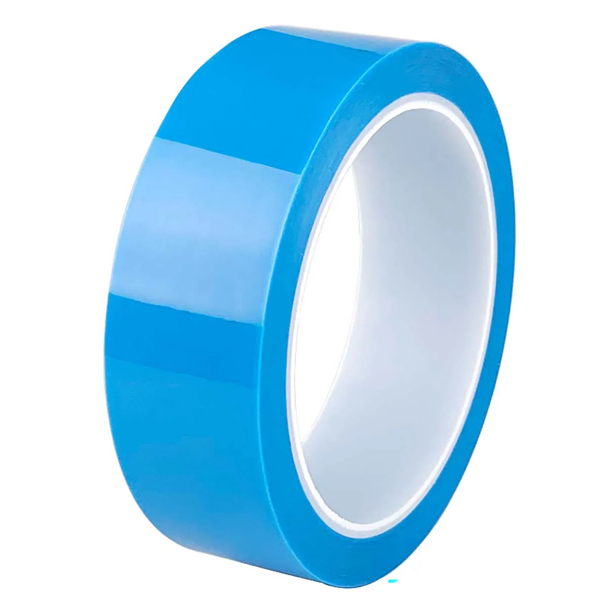 Blue PET Single Sided Tape No Residue Removable Fixing Tape For Fridge Printer Aircon Fax Machine