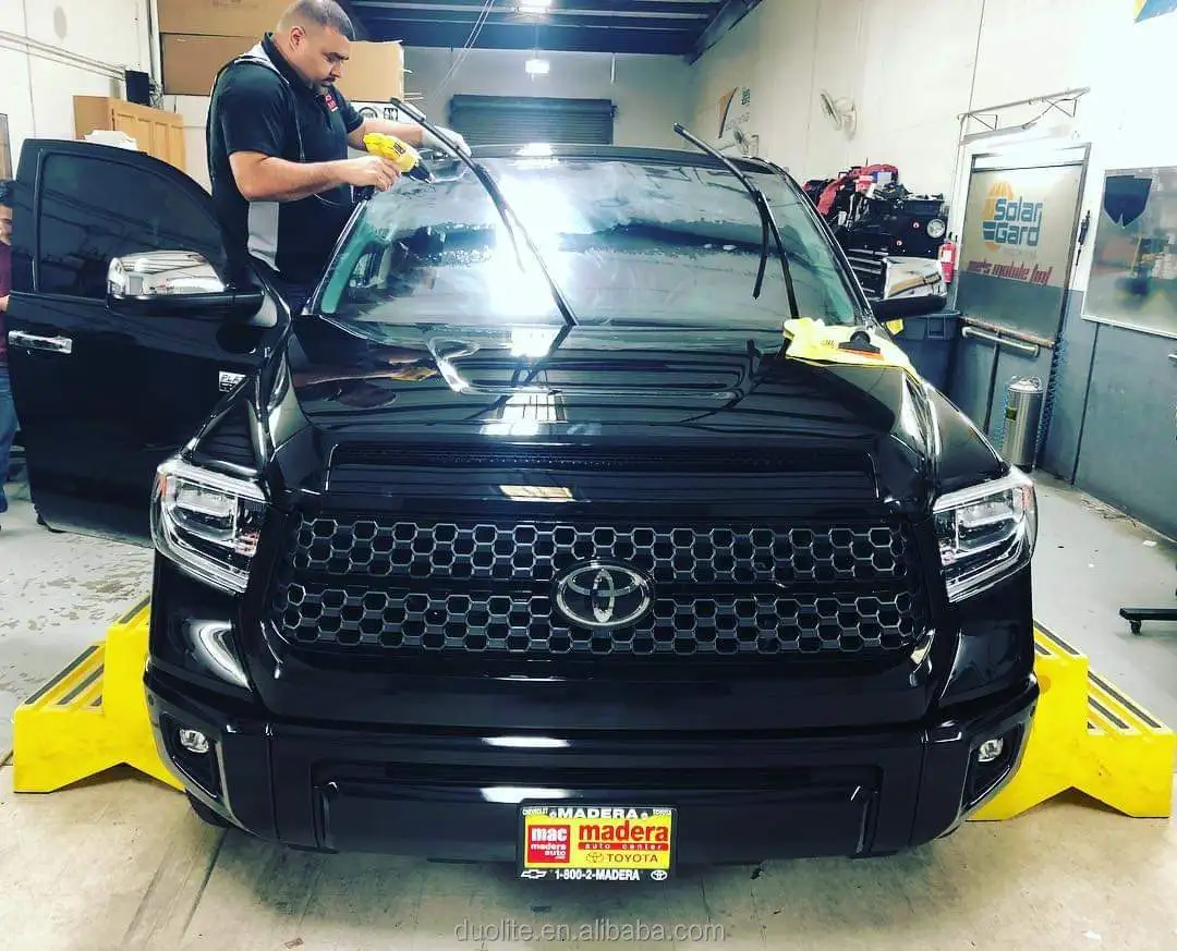 Clear Plex Hydrophobic Oleophobic Scratch Resistant Security Windshield Protection Film