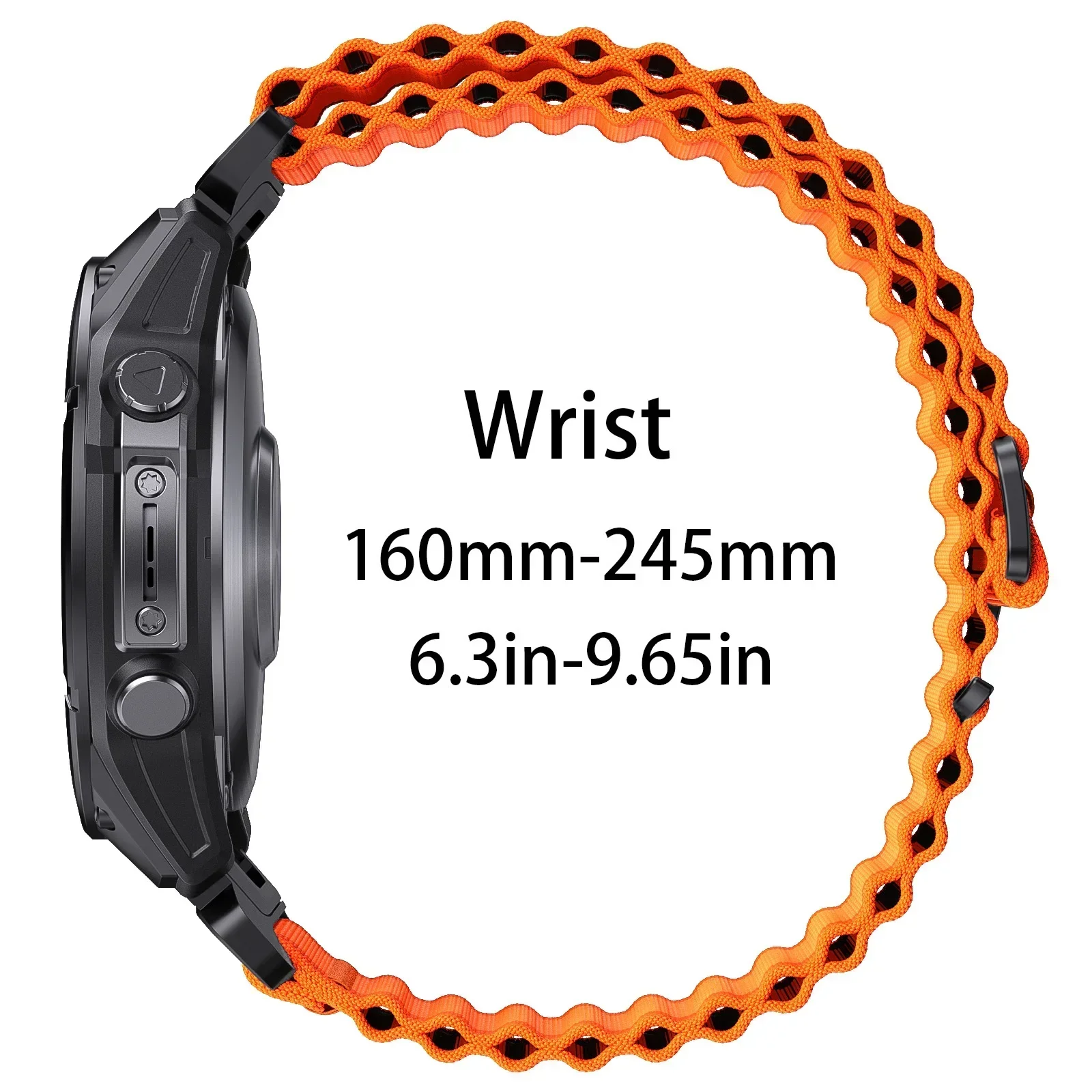QuickFit 22mm 26mm Woven Nylon Band For Garmin Fenix E 8 47mm 51mm 7 7X 6 6X 5 5X Plus/Enduro 3/Epix Pro Gen 2 Strap Bracelet