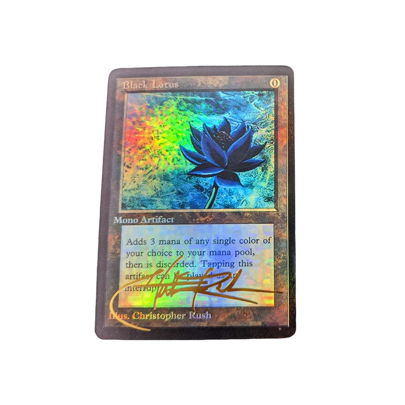 Anime Game Cards MagicThe Gathering MTG DIY Jeweled Lotus Black Lotus The One Ring Two Styles Hobbies Collectibles Gift Toys