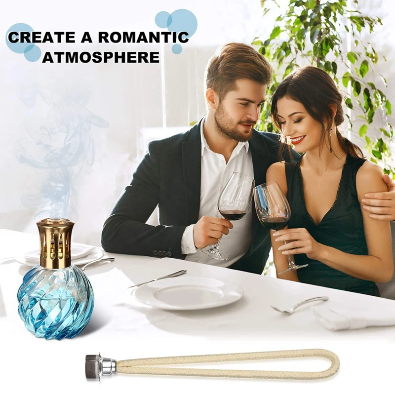 Nieuwe Olie Lamp Lont Vervanging Lucht Strak Controle Katalytische Brander Lampen Lont Voor Diffuser Aromatherapie Decoratie (18Mm)