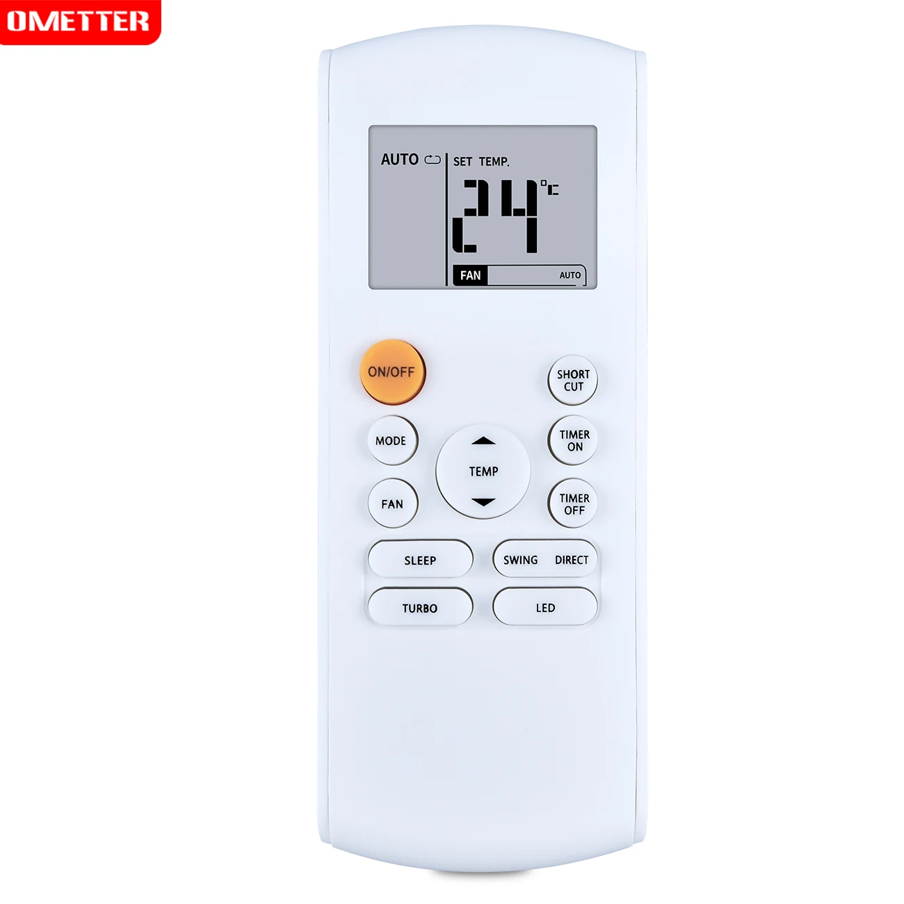 Remote Control for Midea RG57B/BGEF RG57A2 RG57A7 RG57A4 RG57A6 RG57B1 Air Conditioner