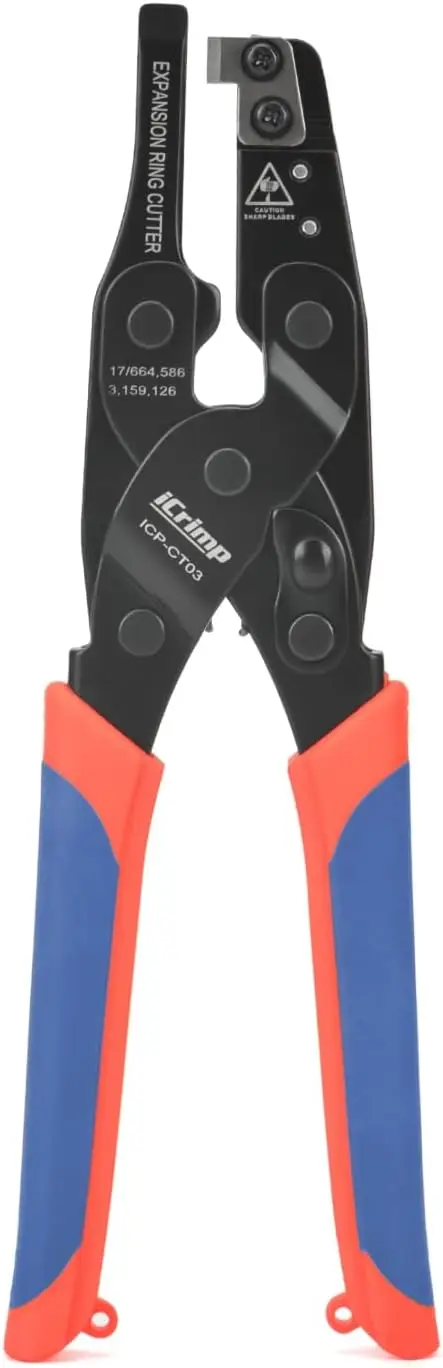 

PEX Expansion Rings Removal Tool for 1/2,5/8,3/4 &1 in. F1960 System - No Heat Gun Required, Easy to Use with High-Quality Steel