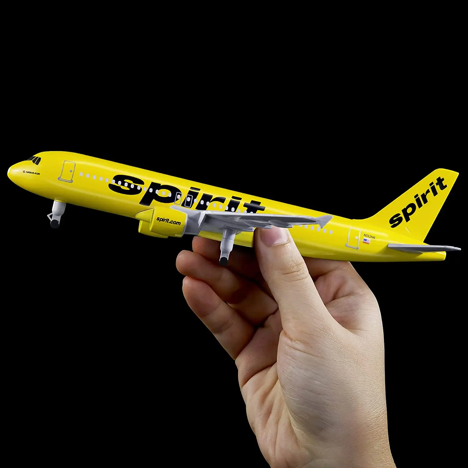 

1:300 American Spirit A320 модель самолета из сплава, литой под давлением самолет, наборы литых под давлением, копия авиационной модели, подарки для коллекции