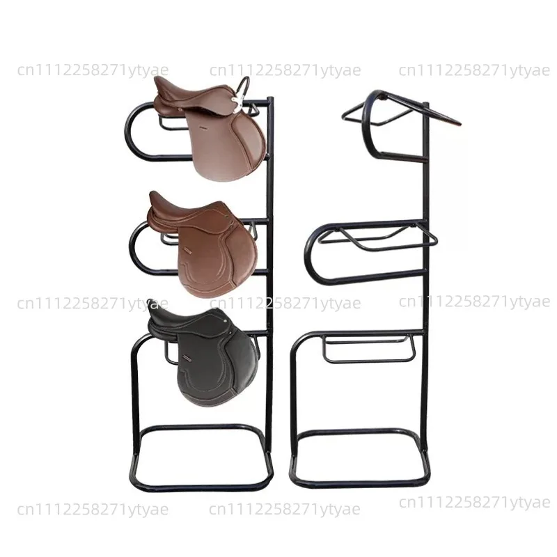 Elevated Detachable Vertical Metal Saddle Frame, Three-tier Saddle Frame, Equestrian Equipment