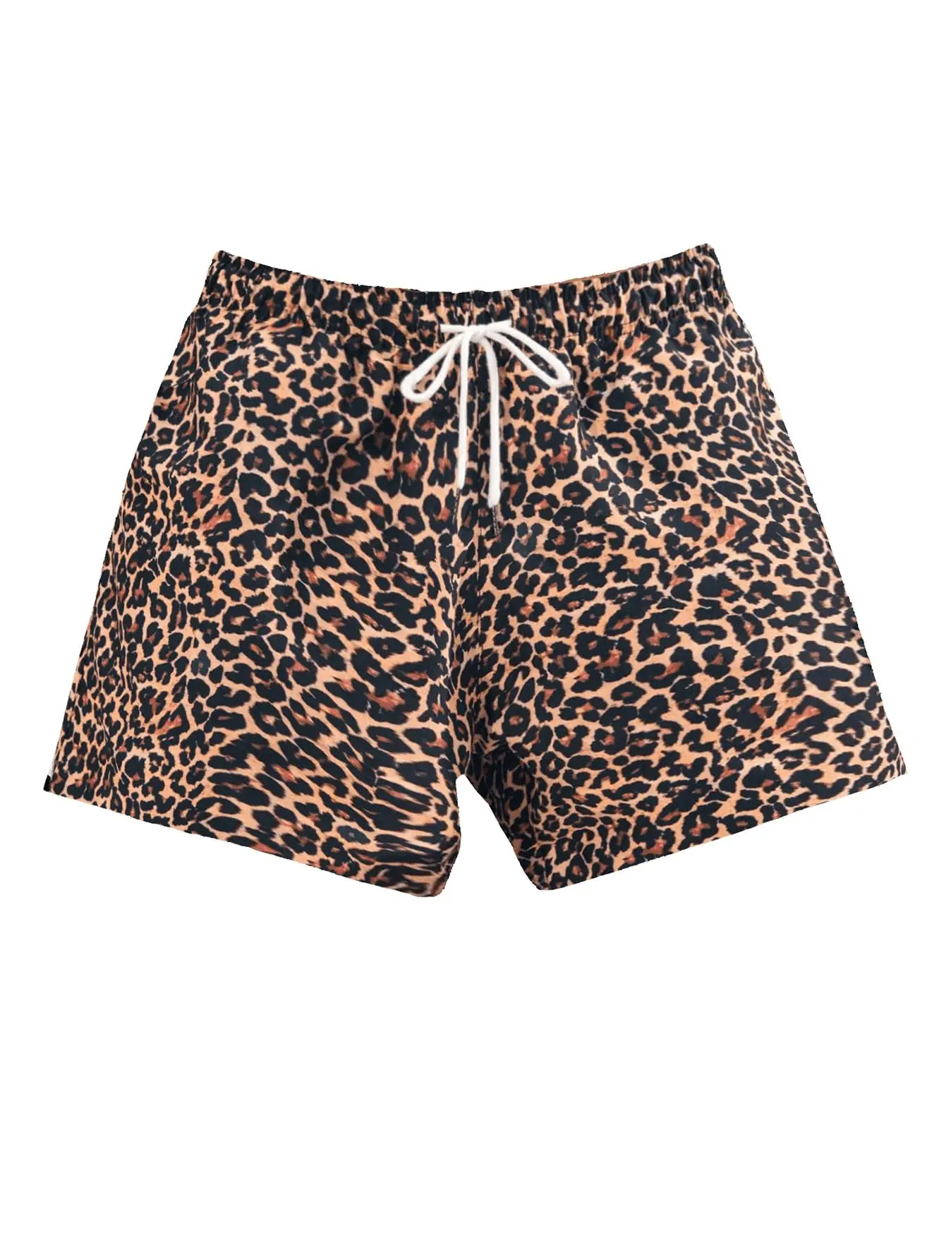 Summer Leopard 3D Print Beach Shorts Men Women Oversized Surfing Board Sports Pants Swimwear Swimsuits Swim Trunks Kids Clothing